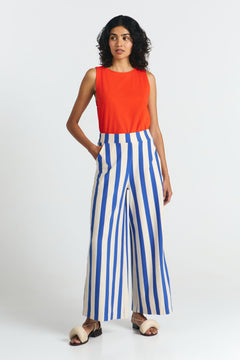 Palau Pants Blue Stripes