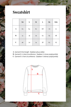 Sweatshirt Wild Dots Burgundy