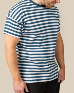 T-Shirt Petrol Stripes