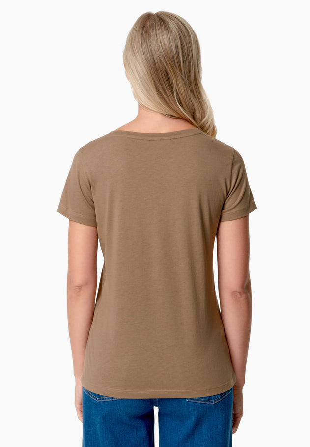 Tamarra T-shirt Mocha Brown