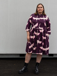 Tanja Shirt Dress Rising Crane