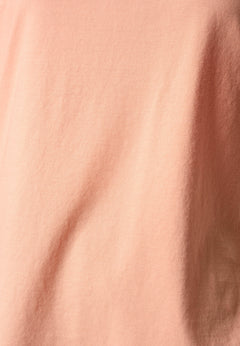 Women's Basic Round Neck T-Shirt Peach Orange