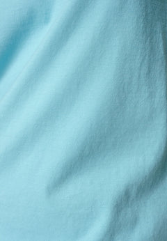 Women's Basic Round Neck T-Shirt Turquoise Blue