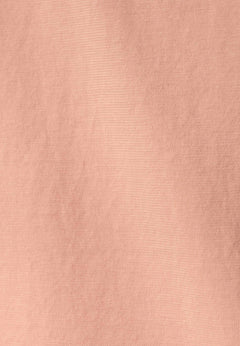 Tessa Basic V-Neck T-Shirt Peach