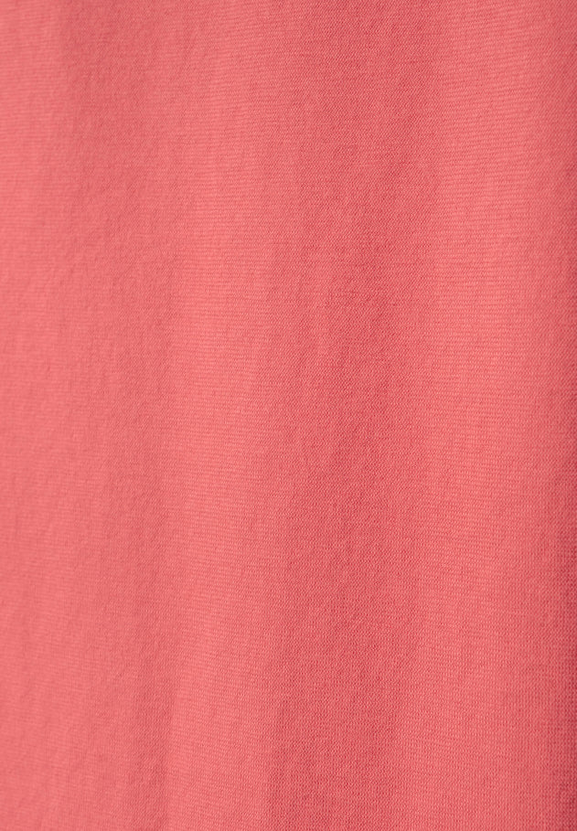 Tessa Basic V-Neck T-Shirt Radiant Red