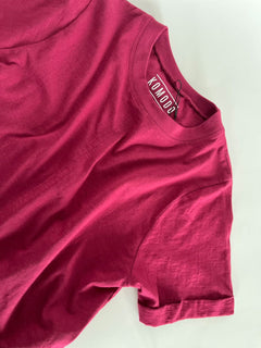 Anisa Organic Cotton T-Shirt Berry