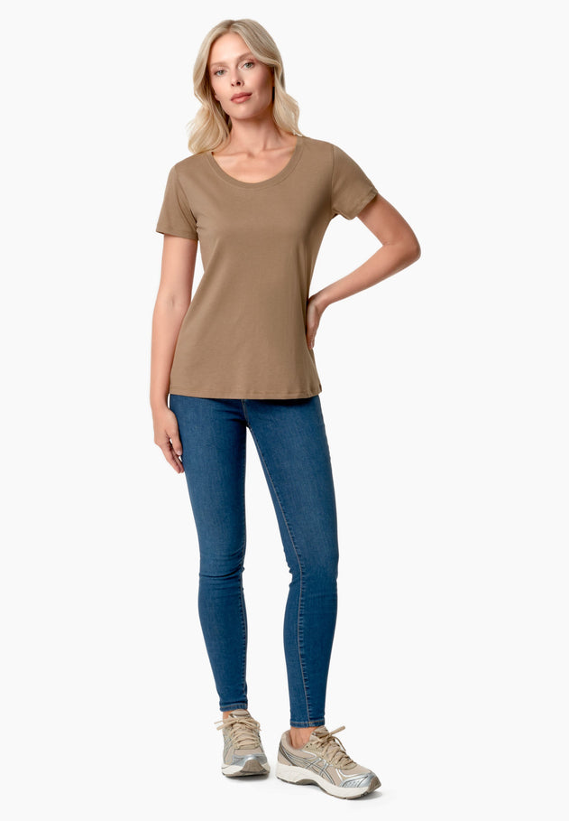 Tijeen T-Shirt Brown