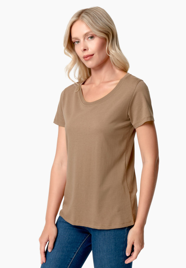 Tijeen T-Shirt Brown