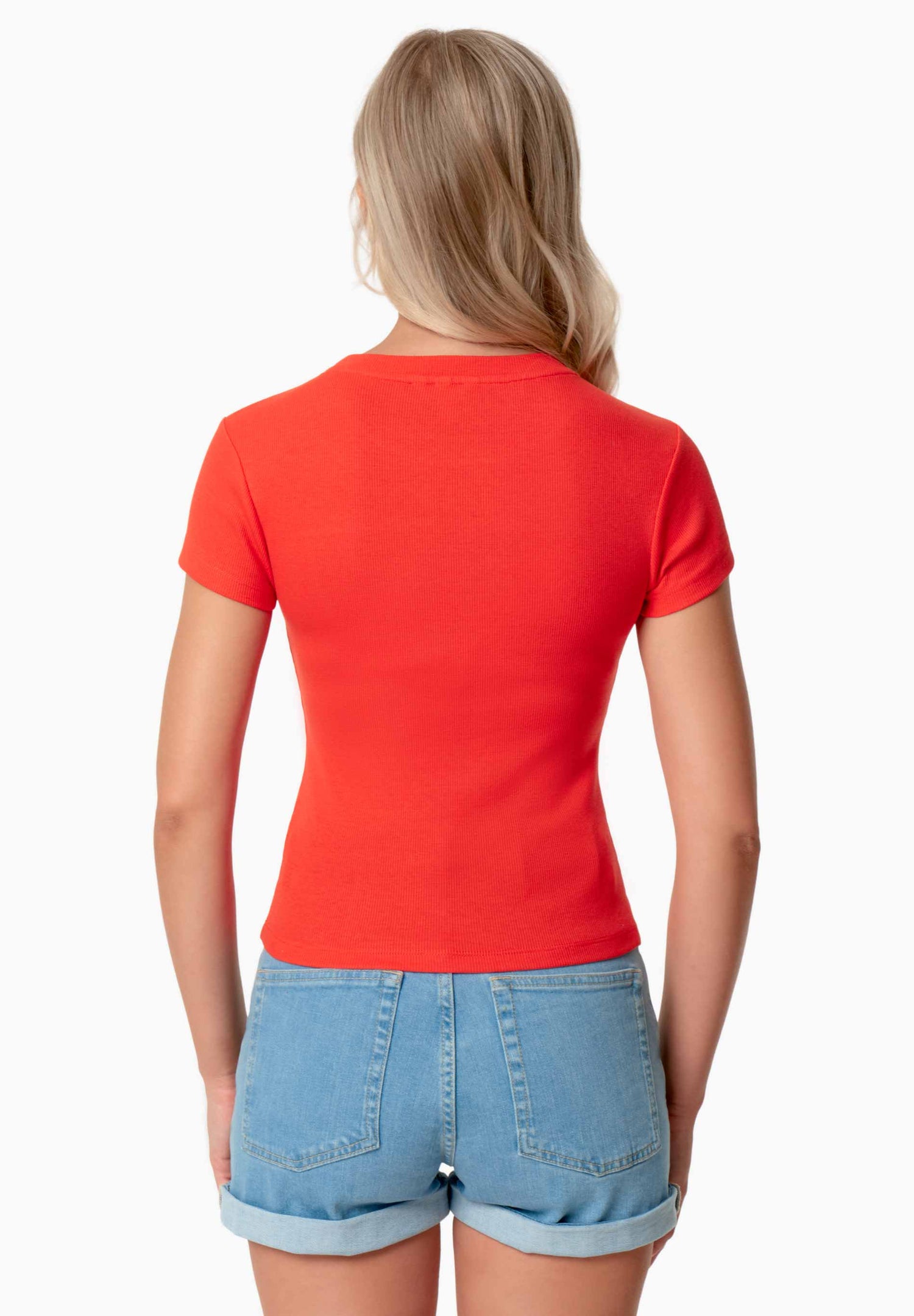 Tillda Ribbi T-paita Hot Red