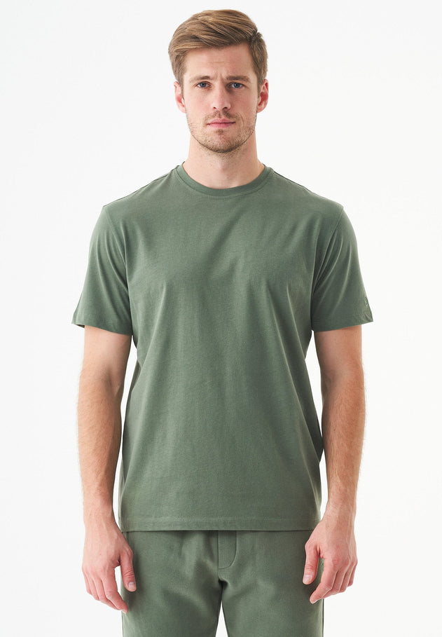 Tillo Unisex Basic Organic Cotton T-Shirt Olive