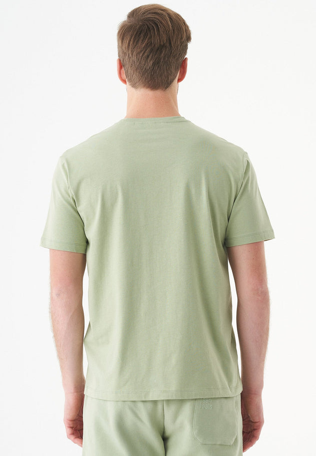 Tillo Unisex Basic Organic Cotton T-Shirt Sage Green
