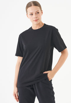 Tillo Unisex Basic Organic Cotton T-Shirt Black