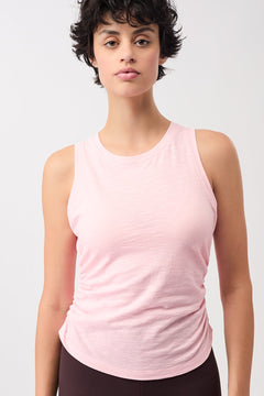 Cropped Ruffled Top English Rose