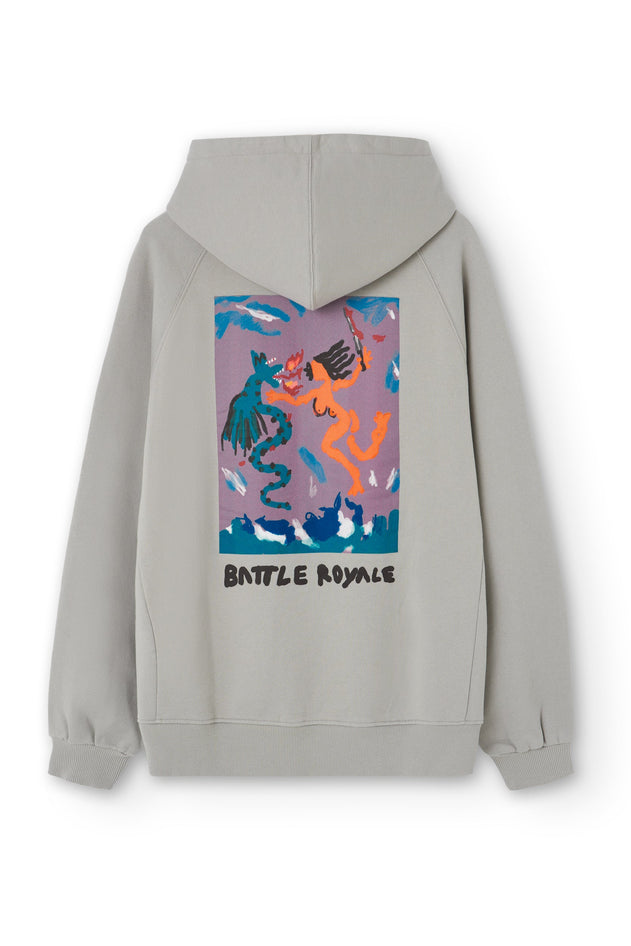 Battle Royale Hoodie Grey