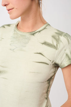 Batik T-Shirt Tie-Dye Green