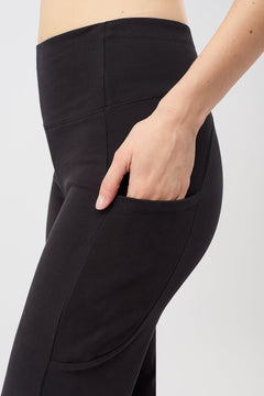 Straight Pants Black