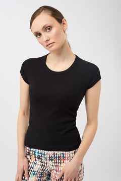 Piqué Roundneck Black