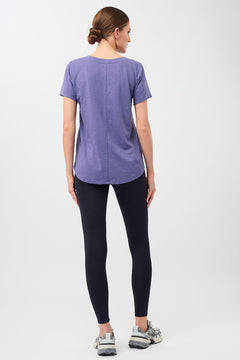 The New V-Neck Deep Violet