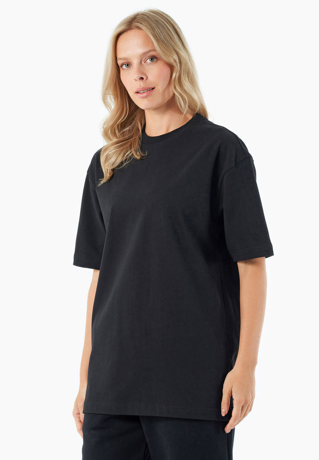 Tussem Unisex Basic Organic Cotton T-Shirt Black