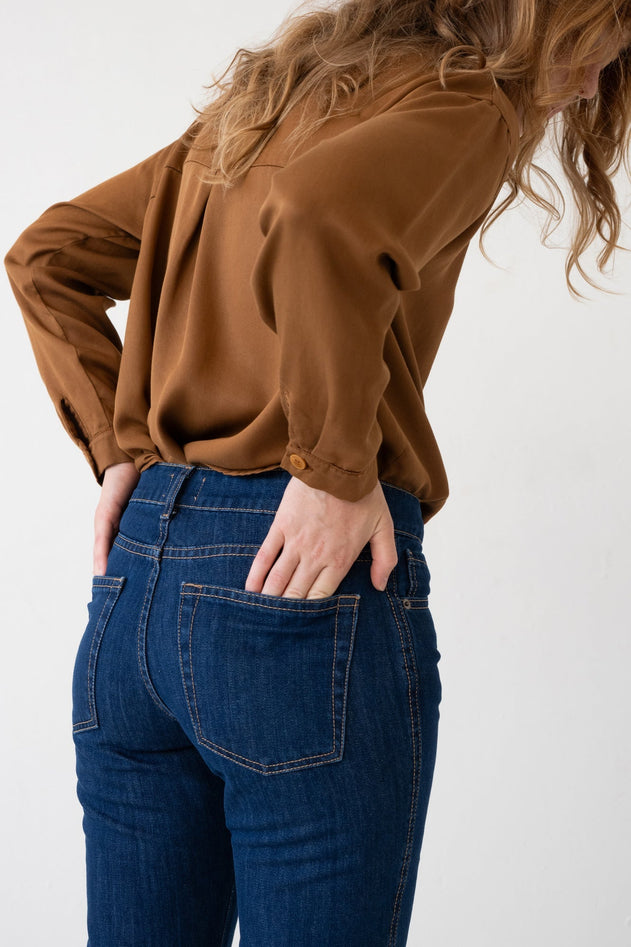 Heven Jeans Dark Blue