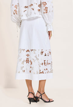 Talitha Skirt Crispy White