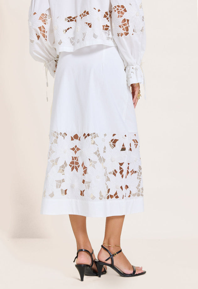 Talitha Skirt Crispy White
