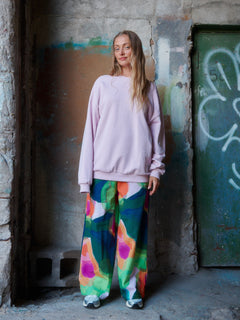 Superpower Oversize Sweatshirt Orchid