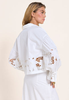 Tasmin Top Crispy White