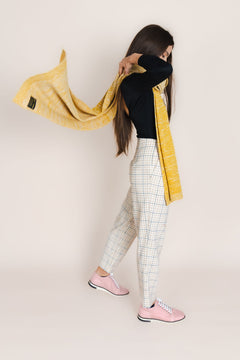 The Hemp & Wool Scarf  Yellow