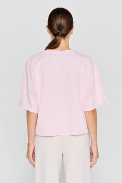 Tibi T-Shirt Parfait Pink