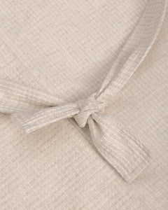 Tie Tote Bag Waffle Sand