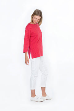 Ulpukka Shirt Striped Orange Pink
