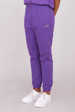 Oversize Unisex Collegehousut Violetti