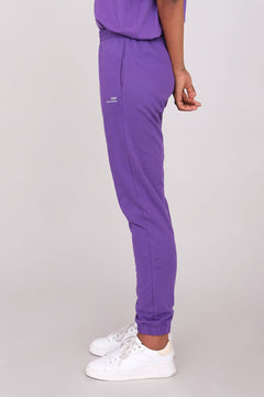 Oversize Unisex Collegehousut Violetti