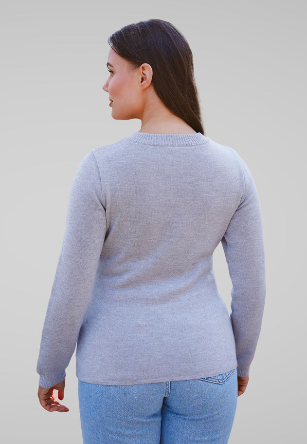 Usva Merino Sweater Grey