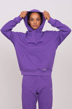 Unisex Oversize Hoodie Purple