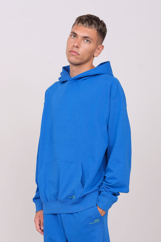 Unisex Oversize Hoodie Cobalt Blue