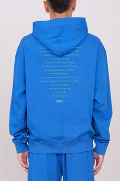 Unisex Oversize Hoodie Cobalt Blue