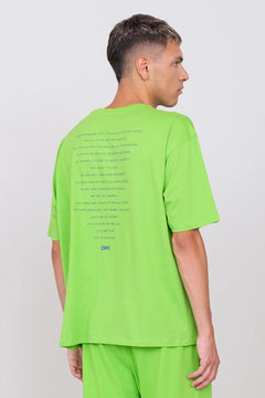 Unisex Oversize Crewneck T-Shirt Apple Green