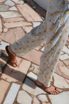 Elastic Orchid Pants Corn
