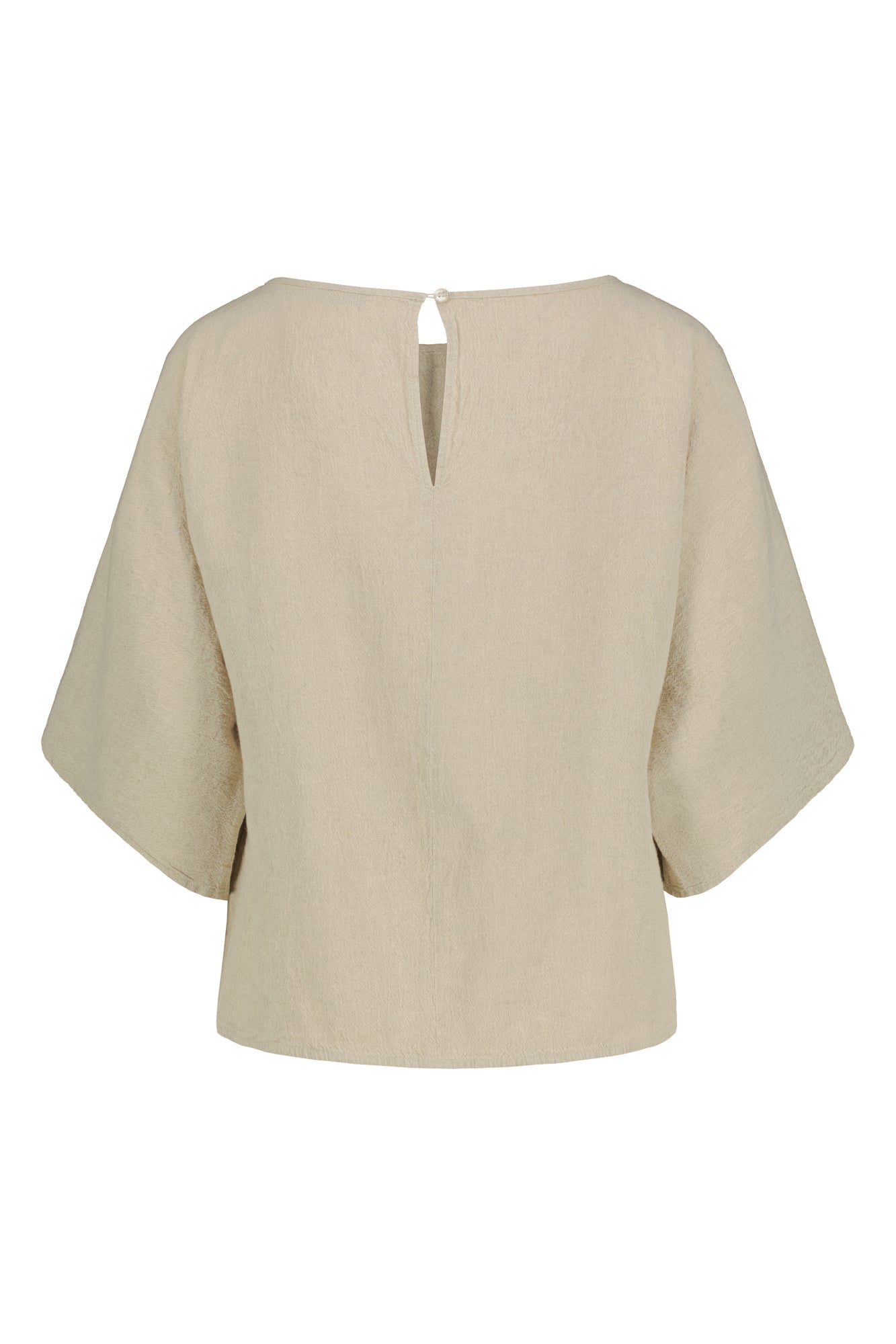 Vallmo Linen-Cotton Blouse Natural