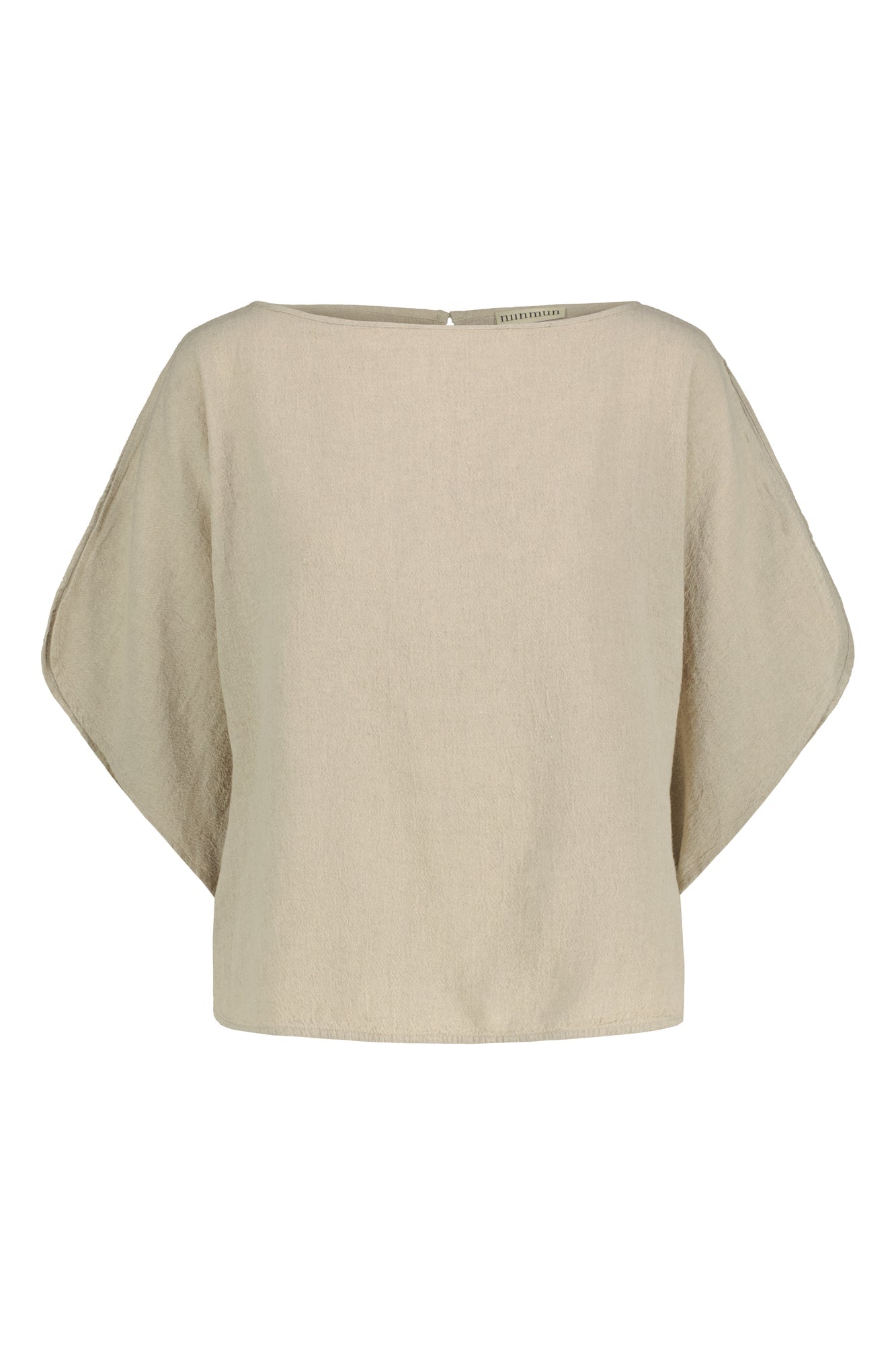 Vallmo Linen-Cotton Blouse Natural