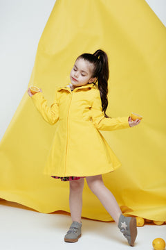 Yellow Sun Kids' Raincoat Yellow