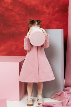 Camille Kids' Raincoat Pink
