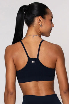 Wave Sports Bra Navy