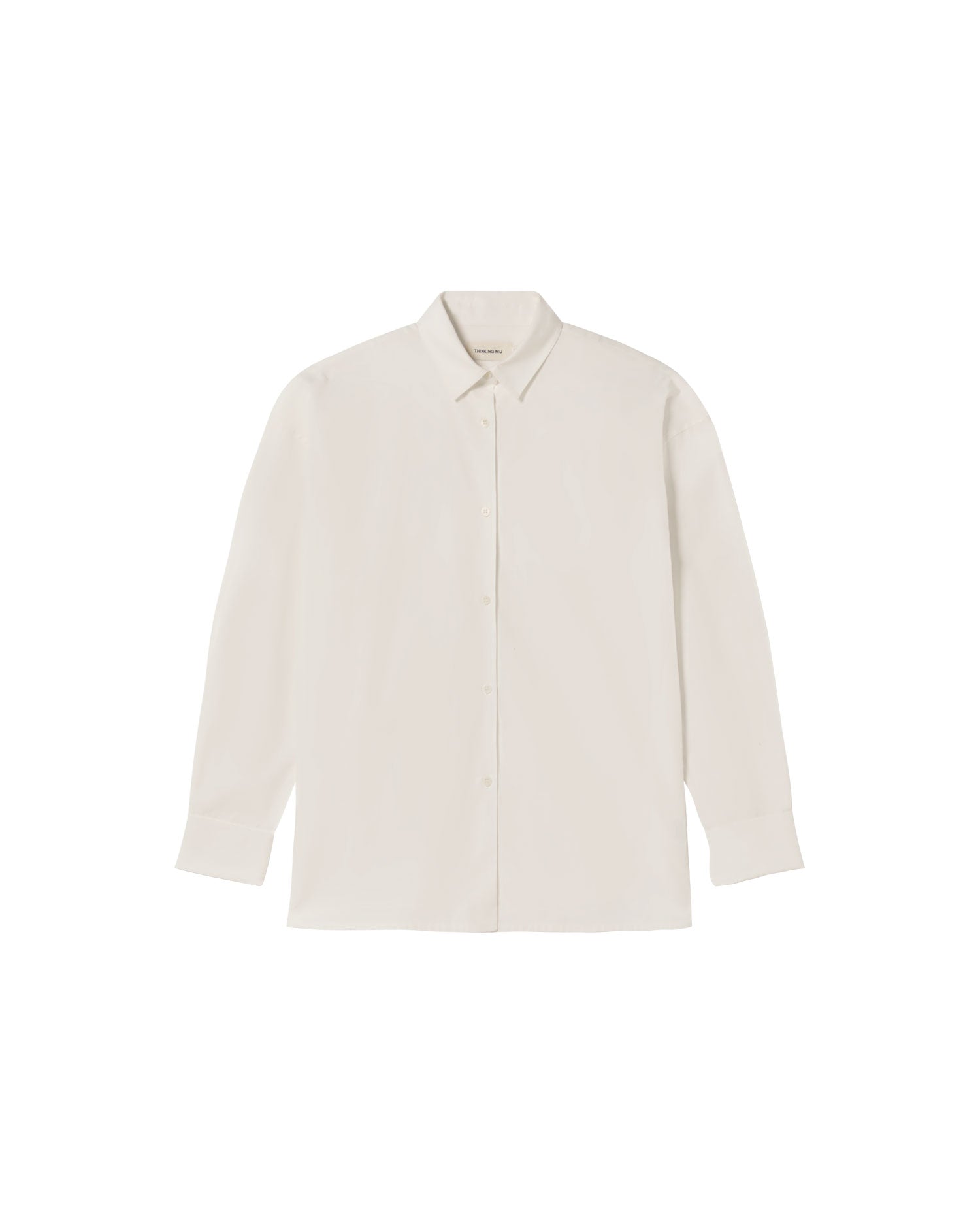 Oversize poplin Juana blouse White