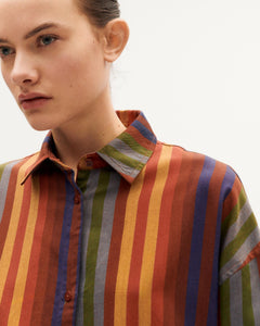 Juana Multicolor Striped Blouse