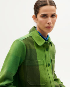 Norita Overshirt Central Blanket Green