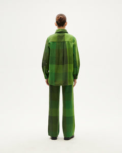 Norita Overshirt Central Blanket Green