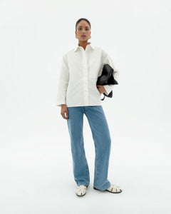 Marcelle Blouse White